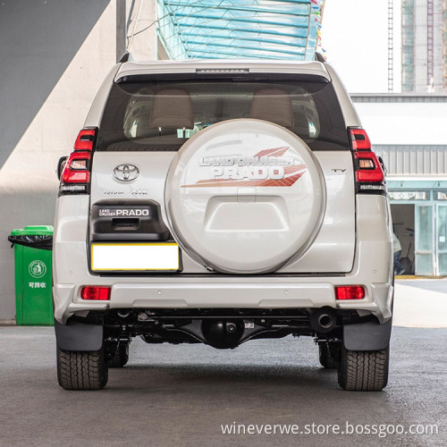 Borong berkualiti tinggi pertengahan besar besar SUV Toyota Prado 5 pintu 7 tempat duduk kereta terpakai